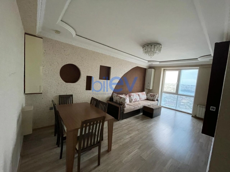 Aylıq Kirayə 2 otaqlı Yeni Tikili bina evi  61m², Bakı