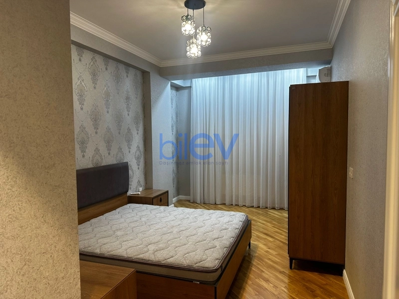 Aylıq Kirayə 2 otaqlı Yeni Tikili bina evi  80m², Bakı