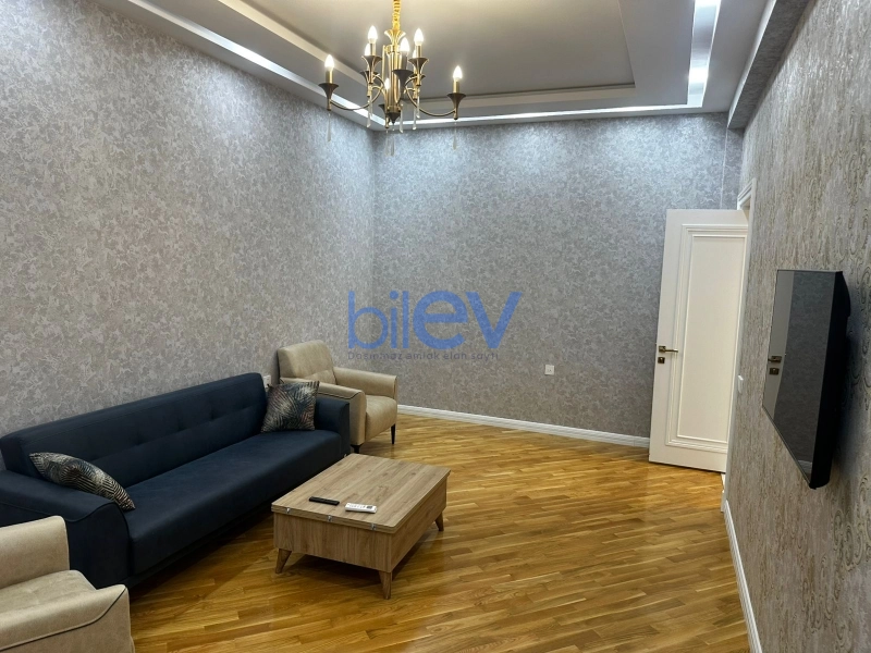 Aylıq Kirayə 2 otaqlı Yeni Tikili bina evi  80m², Bakı
