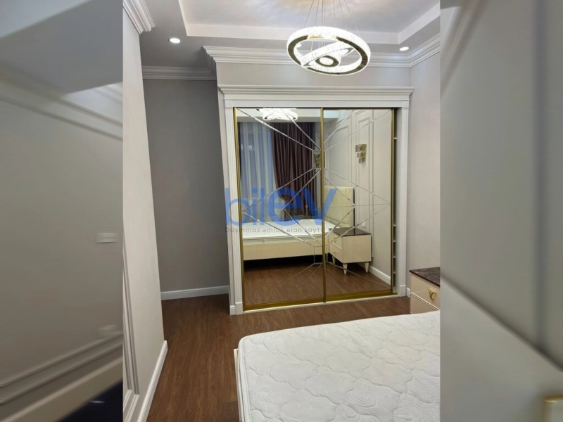 Aylıq Kirayə 3 otaqlı Yeni Tikili bina evi  110m², Bakı