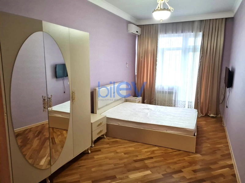 Aylıq Kirayə 3 otaqlı Yeni Tikili bina evi  143m², Bakı