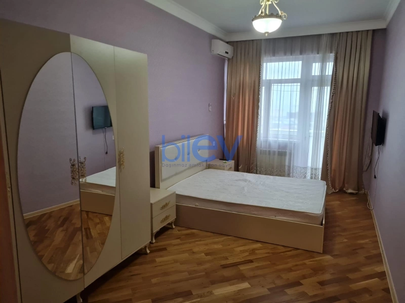 Aylıq Kirayə 3 otaqlı Yeni Tikili bina evi  143m², Bakı