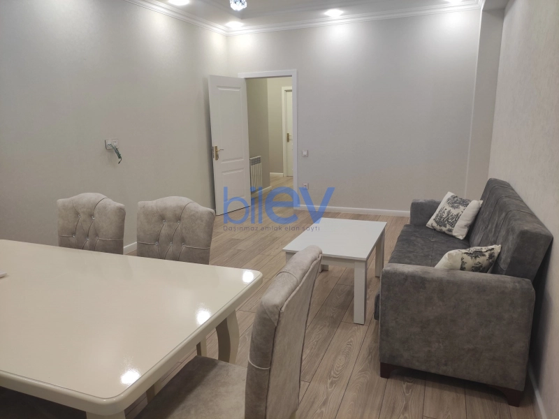 Aylıq Kirayə 2 otaqlı Yeni Tikili bina evi  80m², Bakı