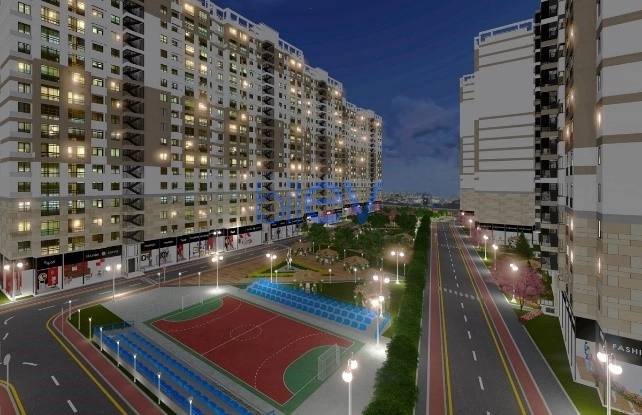 Aylıq Kirayə 3 otaqlı Yeni Tikili bina evi  92m², Bakı
