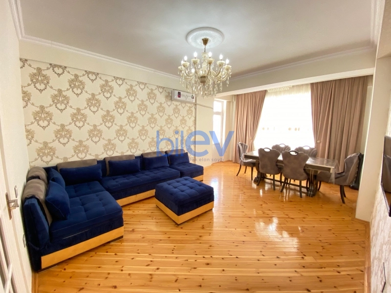 Aylıq Kirayə 3 otaqlı Yeni Tikili bina evi  108m², Bakı