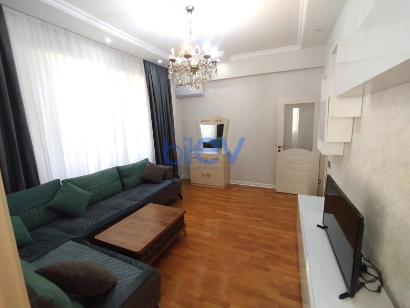 Aylıq Kirayə 2 otaqlı Yeni Tikili bina evi  75m², Bakı