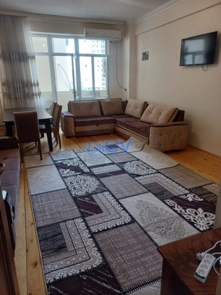 Aylıq Kirayə 2 otaqlı Yeni Tikili bina evi  90m², Bakı