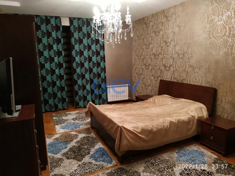 Aylıq Kirayə 1 otaqlı Yeni Tikili bina evi  75m², Bakı
