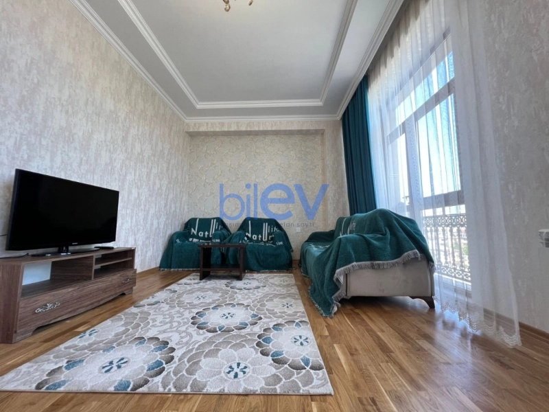Aylıq Kirayə 3 otaqlı Yeni Tikili bina evi  105m², Bakı