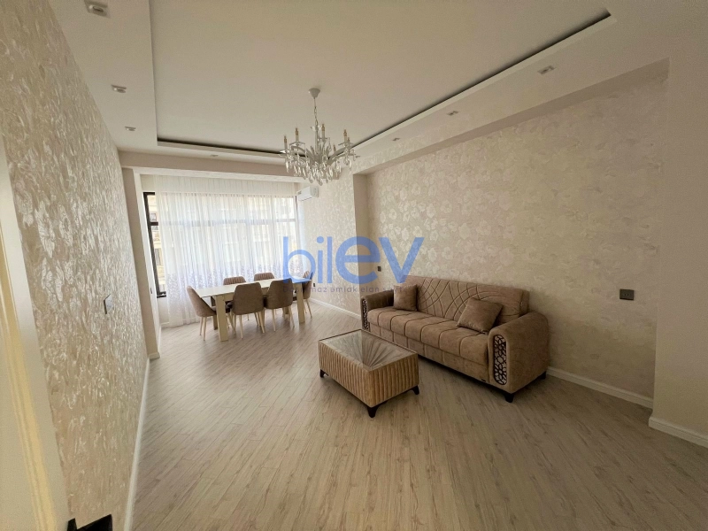 Aylıq Kirayə 3 otaqlı Yeni Tikili bina evi  125m², Bakı