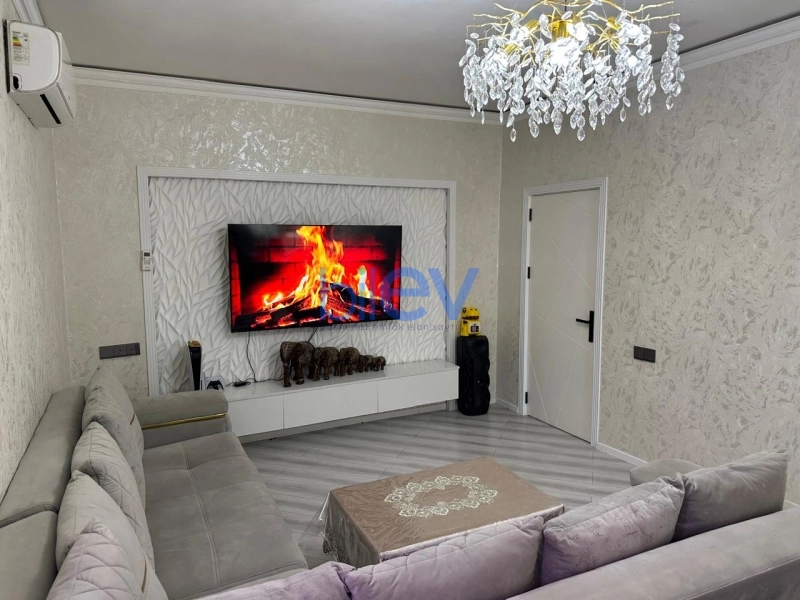 Aylıq Kirayə 2 otaqlı Yeni Tikili bina evi  85m², Bakı
