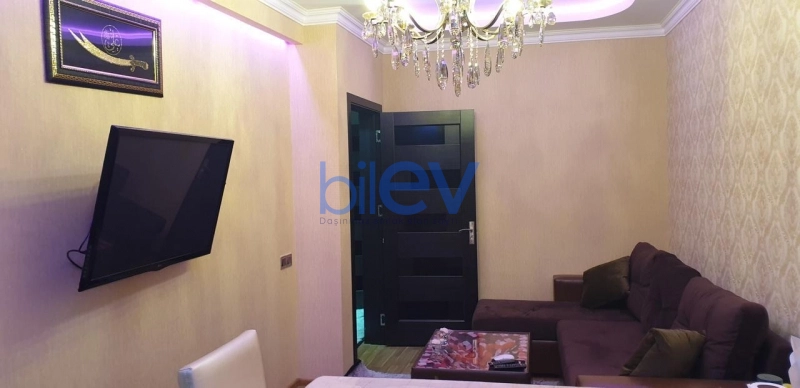 Aylıq Kirayə 1 otaqlı Yeni Tikili bina evi  57m², Bakı