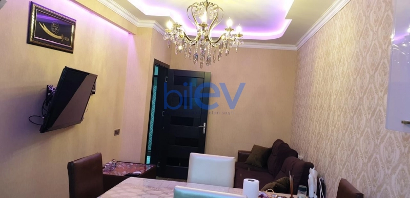 Aylıq Kirayə 1 otaqlı Yeni Tikili bina evi  57m², Bakı