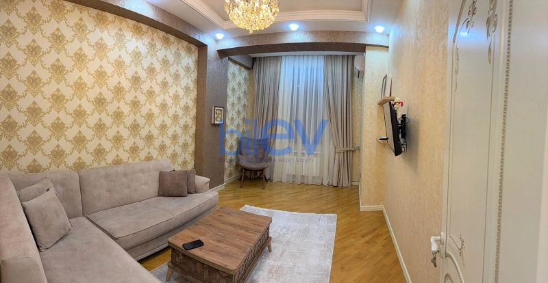 Aylıq Kirayə 2 otaqlı Yeni Tikili bina evi  50m², Bakı