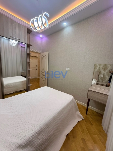 Aylıq Kirayə 2 otaqlı Yeni Tikili bina evi  50m², Bakı