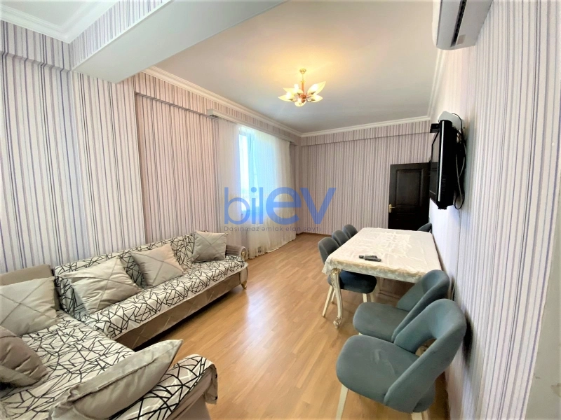 Aylıq Kirayə 2 otaqlı Yeni Tikili bina evi  80m², Bakı