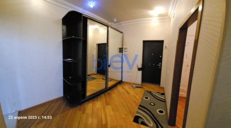 Aylıq Kirayə 3 otaqlı Yeni Tikili bina evi  105m², Bakı