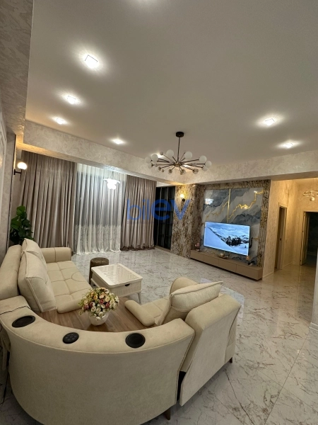 Aylıq Kirayə 3 otaqlı Yeni Tikili bina evi  110m², Bakı