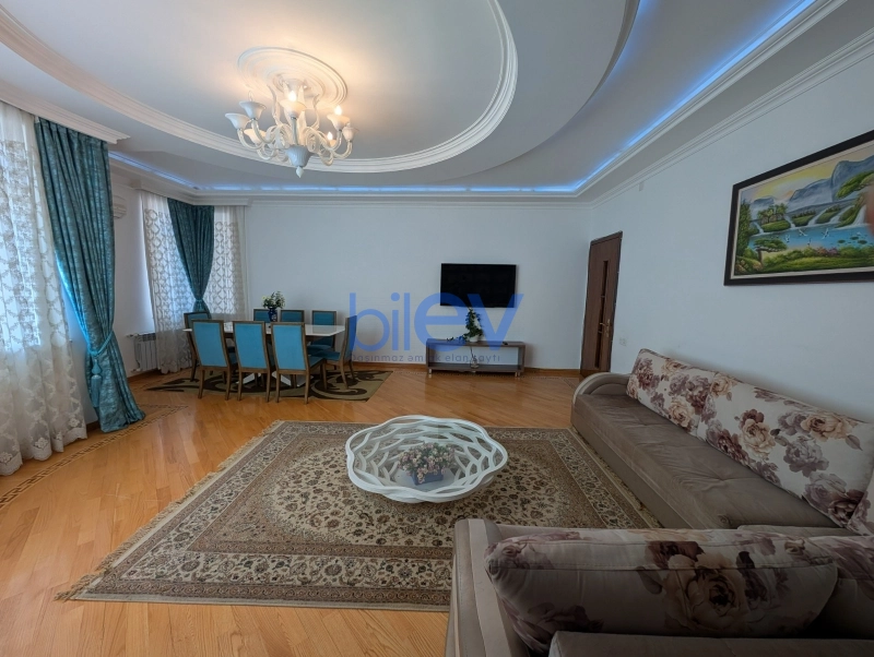 Aylıq Kirayə 3 otaqlı Yeni Tikili bina evi  140m², Bakı