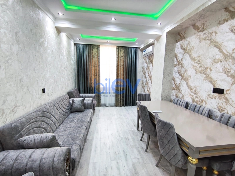 Aylıq Kirayə 3 otaqlı Yeni Tikili bina evi  100m², Bakı