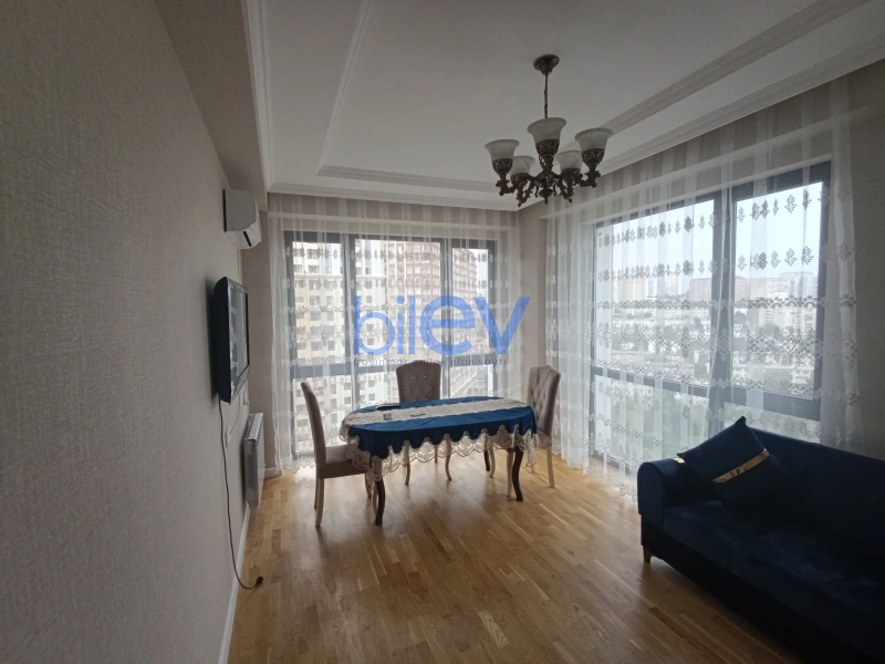 Aylıq Kirayə 2 otaqlı Yeni Tikili bina evi  70m², Bakı