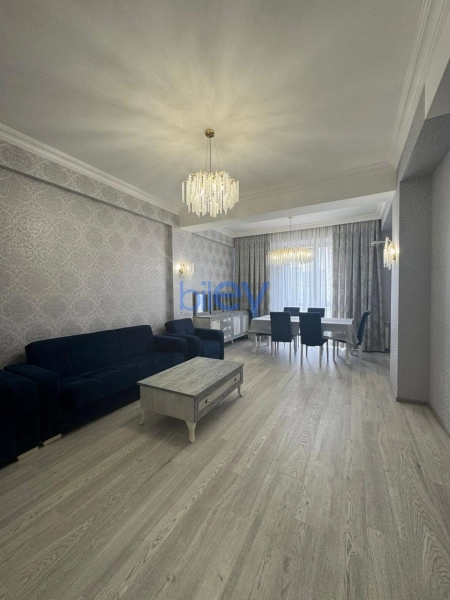 Aylıq Kirayə 3 otaqlı Yeni Tikili bina evi  115m², Bakı