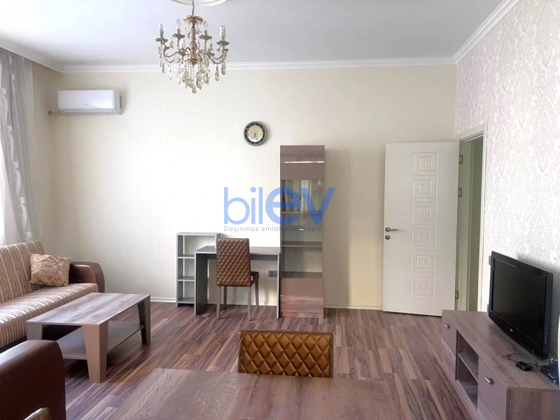 Aylıq Kirayə 2 otaqlı Yeni Tikili bina evi  90m², Bakı