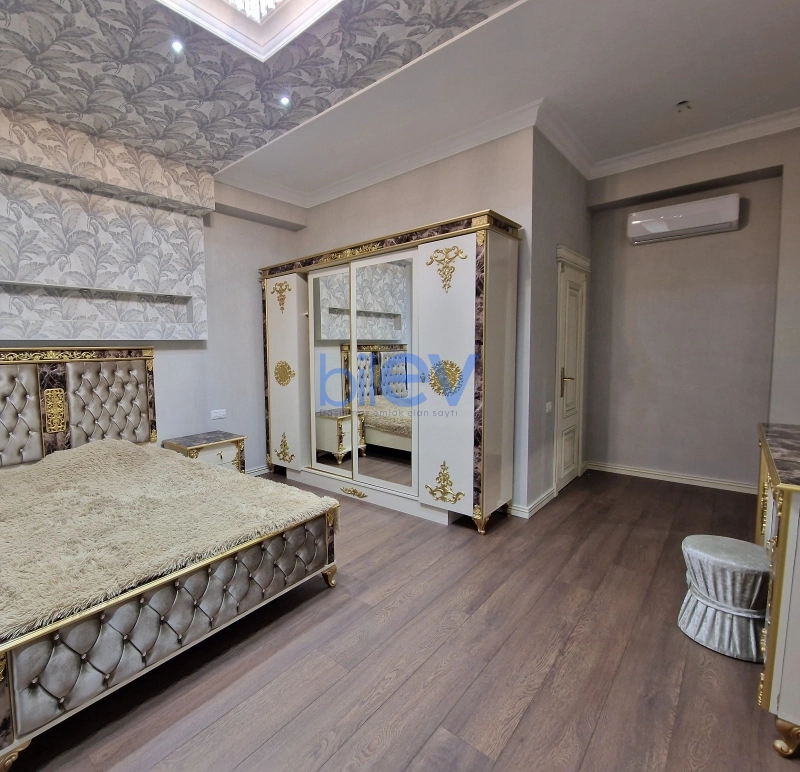 Aylıq Kirayə 3 otaqlı Yeni Tikili bina evi  128m², Bakı