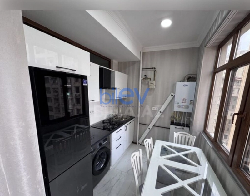 Aylıq Kirayə 2 otaqlı Yeni Tikili bina evi  52m², Bakı
