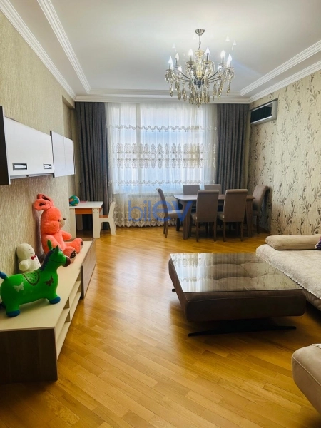 Aylıq Kirayə 2 otaqlı Yeni Tikili bina evi  110m², Bakı