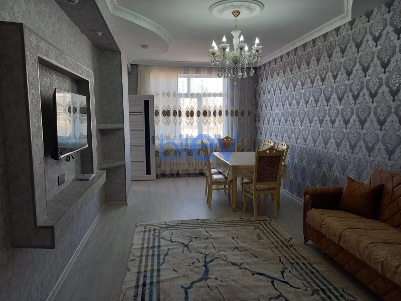 Aylıq Kirayə 2 otaqlı Yeni Tikili bina evi  70m², Bakı