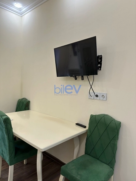 Aylıq Kirayə 1 otaqlı Yeni Tikili bina evi  30m², Bakı