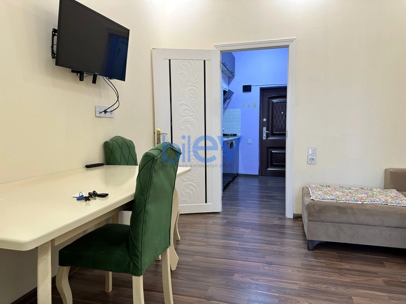 Aylıq Kirayə 1 otaqlı Yeni Tikili bina evi  30m², Bakı