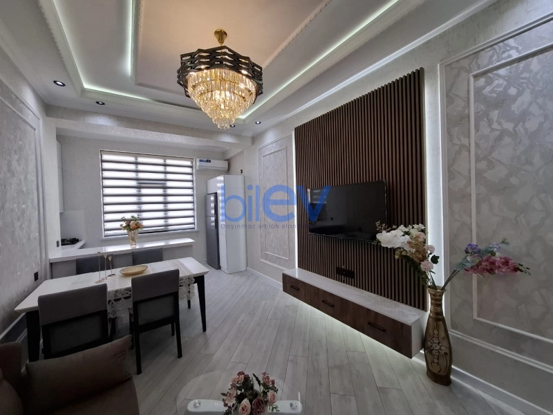 Satış 2 otaqlı Yeni Tikili bina evi  55m², Bakı