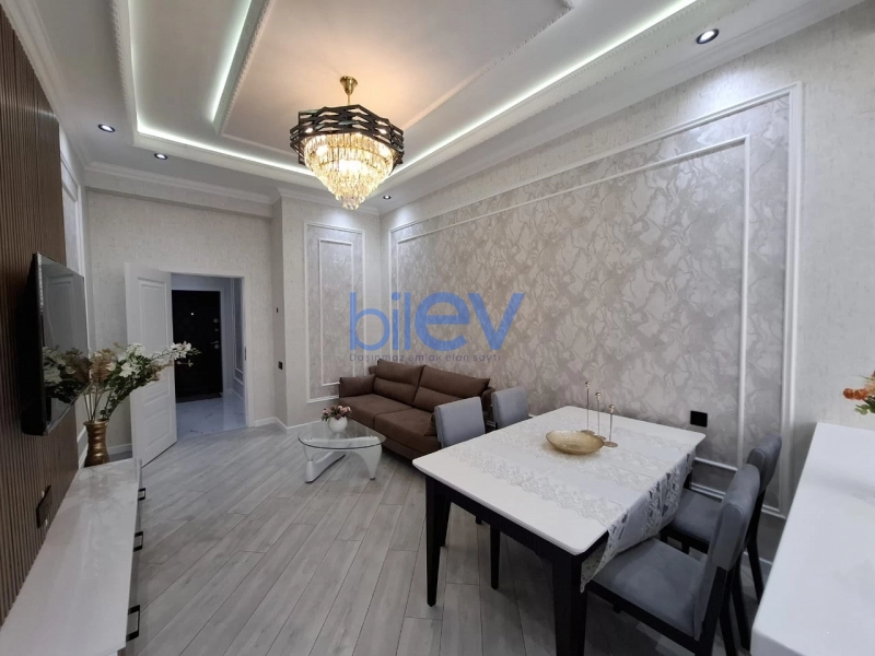 Satış 2 otaqlı Yeni Tikili bina evi  55m², Bakı