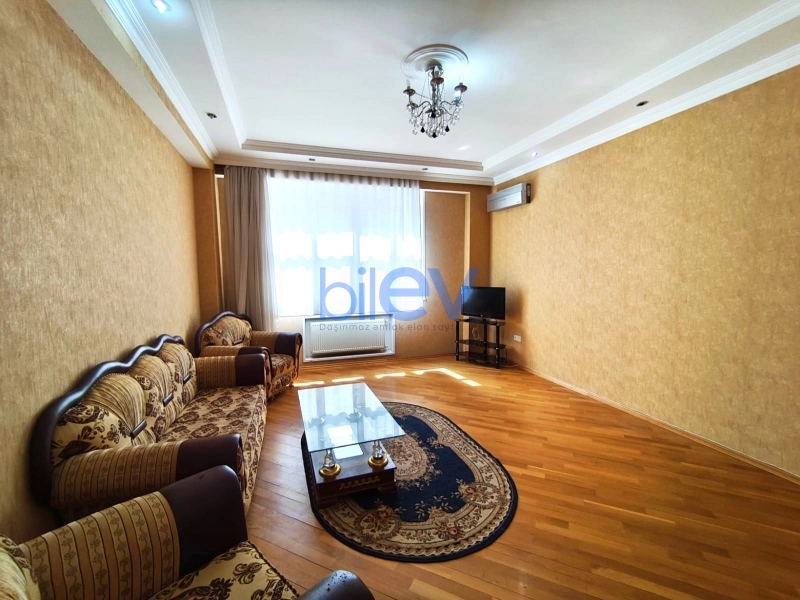 Aylıq Kirayə 2 otaqlı Yeni Tikili bina evi  100m², Bakı