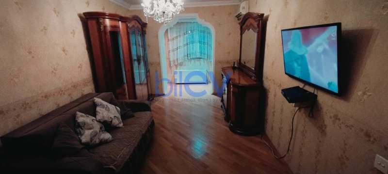 Aylıq Kirayə 3 otaqlı Köhnə Tikili bina evi  60m², Bakı