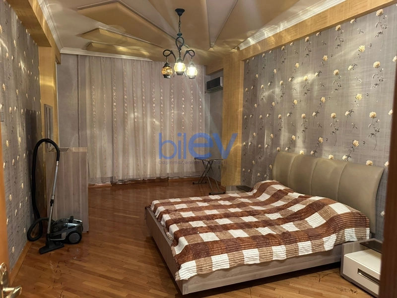 Aylıq Kirayə 3 otaqlı Yeni Tikili bina evi  123m², Bakı