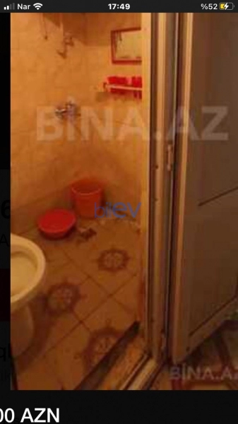 Satış 1 otaqlı Köhnə Tikili bina evi  29m², Bakı