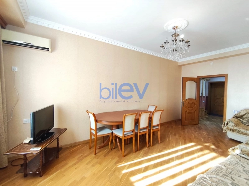 Aylıq Kirayə 3 otaqlı Yeni Tikili bina evi  100m², Bakı