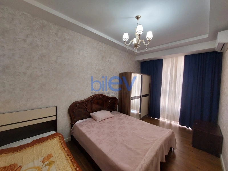 Aylıq Kirayə 2 otaqlı Yeni Tikili bina evi  84m², Bakı