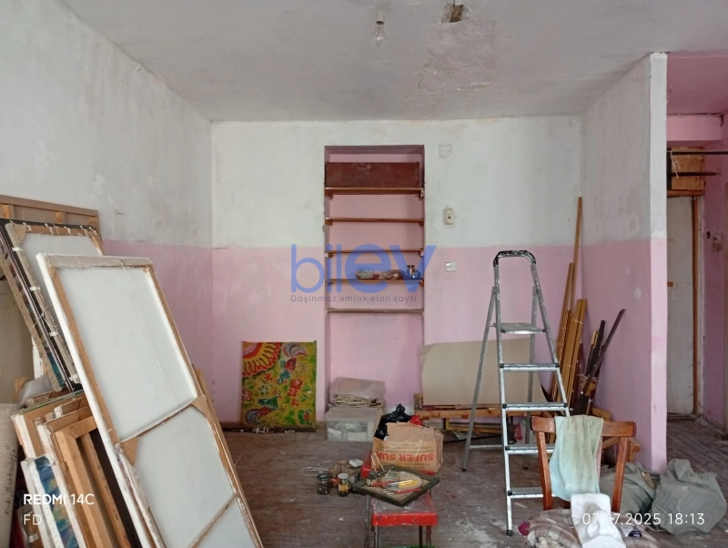 Satış 1 otaqlı Köhnə Tikili bina evi  35m², Bakı