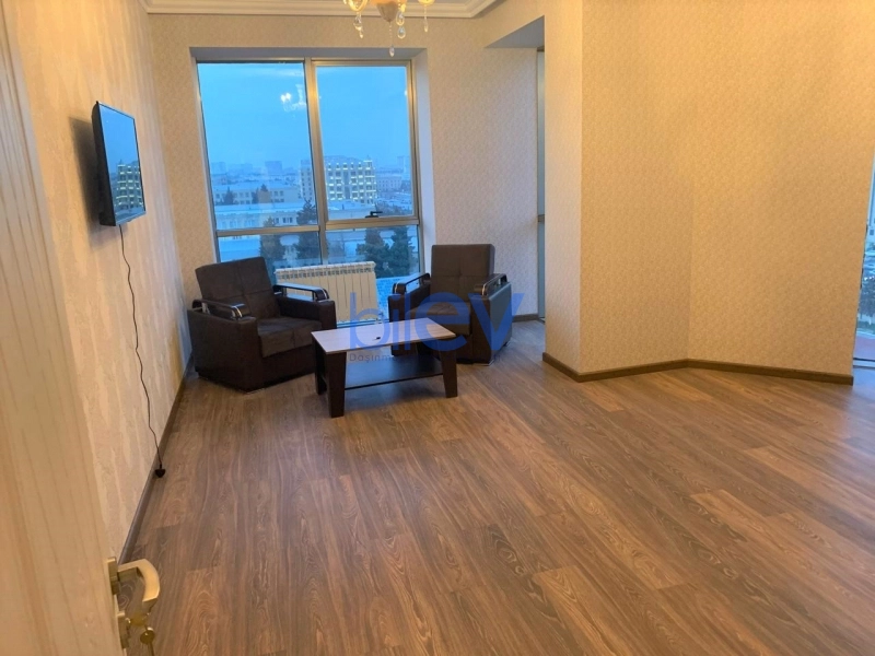 Aylıq Kirayə 2 otaqlı Yeni Tikili bina evi  80m², Bakı