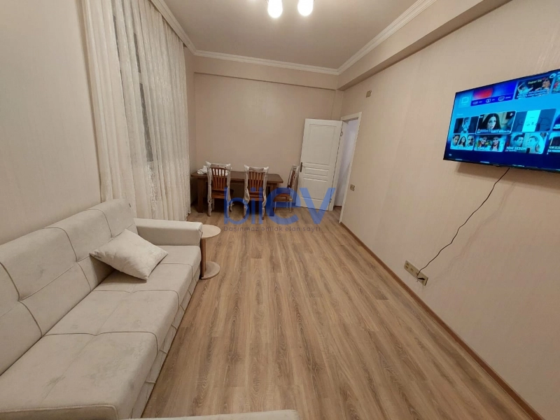 Aylıq Kirayə 2 otaqlı Yeni Tikili bina evi  60m², Bakı
