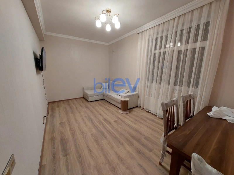 Aylıq Kirayə 2 otaqlı Yeni Tikili bina evi  60m², Bakı