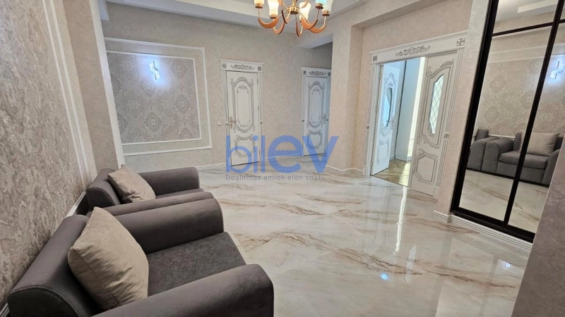 Aylıq Kirayə 3 otaqlı Yeni Tikili bina evi  146m², Bakı