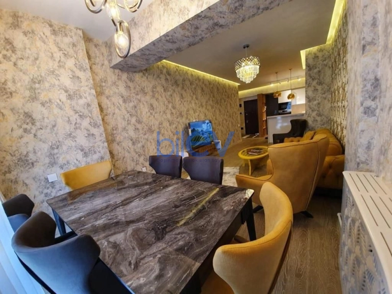 Aylıq Kirayə 2 otaqlı Yeni Tikili bina evi  80m², Bakı