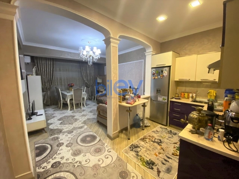 Aylıq Kirayə 3 otaqlı Yeni Tikili bina evi  110m², Bakı
