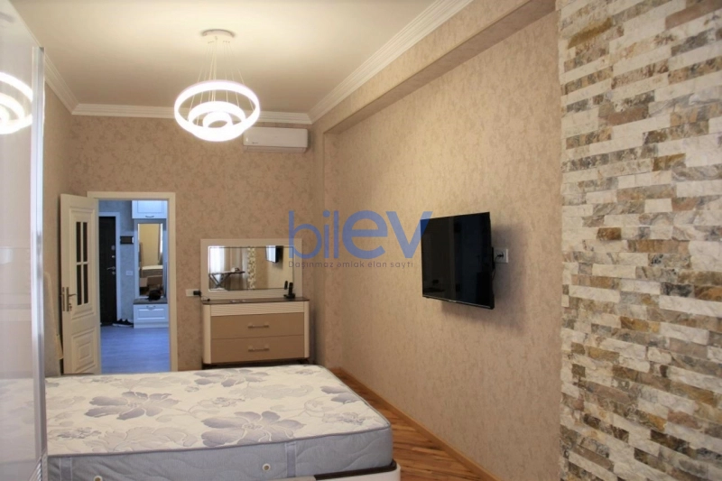 Aylıq Kirayə 3 otaqlı Yeni Tikili bina evi  155m², Bakı