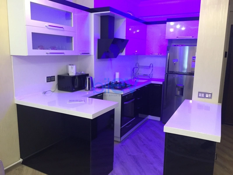 Aylıq Kirayə 2 otaqlı Yeni Tikili bina evi  80m², Bakı
